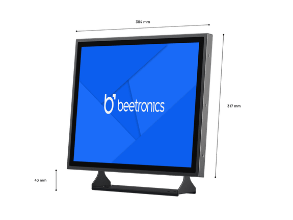 Pantalla Táctil Metálica de 17