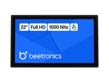 Pantalla Táctil Metálica de 22