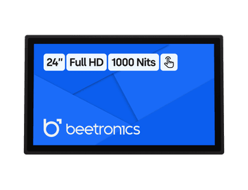 Pantalla Táctil Metálica de 24