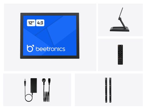 Monitor Metálico de 12