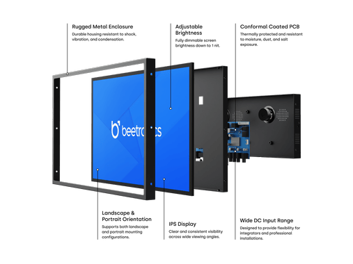 Monitor Metálico de 32