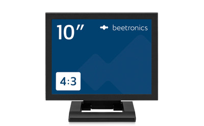 Monitor metálico de 10 pulgadas (4:3)
